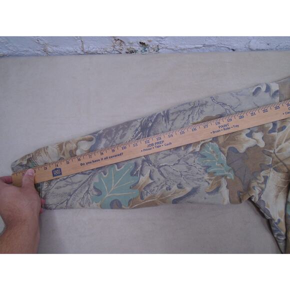 Vintage Liberty Realtree Camouflage Mens Size XXL Camo Button Up Hunting Shirt - Picture 12 of 13